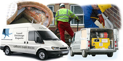 Strand drainage van